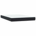 Pat box spring cu saltea, negru, 160x210 cm, catifea - WALTI WALTI