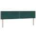 Pat box spring cu saltea, verde închis, 180x220 cm, catifea - WALTI WALTI