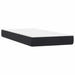 Pat box spring cu saltea, negru, 90x210 cm, catifea - WALTI WALTI