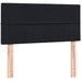 Pat box spring cu saltea, negru, 90x210 cm, catifea - WALTI WALTI
