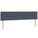 Pat box spring cu saltea, gri închis, 180x210 cm, catifea - WALTI WALTI