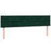 Pat box spring cu saltea, verde închis, 180x220 cm, catifea - WALTI WALTI