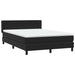 Pat box spring cu saltea, negru, 160x210 cm, catifea - WALTI WALTI