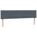 Pat box spring cu saltea, gri închis, 180x210 cm, catifea - WALTI WALTI