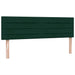 Pat box spring cu saltea, verde închis, 160x220 cm, catifea - WALTI WALTI