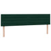 Pat box spring cu saltea, verde închis, 180x220 cm, catifea - WALTI WALTI