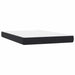 Pat box spring cu saltea, negru, 160x210 cm, catifea - WALTI WALTI
