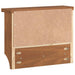 Suport pentru haine "SANDNES" 45x12x35 cm, lemn masiv de pin - WALTI WALTI