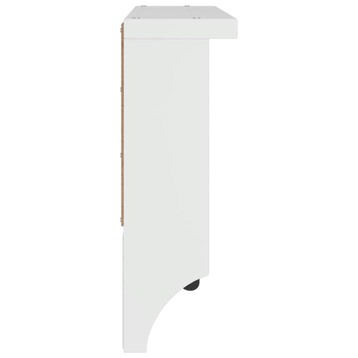 Suport pentru haine "SANDNES" alb 45x12x35 cm lemn masiv de pin - WALTI WALTI