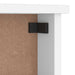 Suport pentru haine "SANDNES" alb 45x12x35 cm lemn masiv de pin - WALTI WALTI