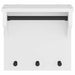 Suport pentru haine "SANDNES" alb 43x30x42 cm lemn masiv de pin - WALTI WALTI