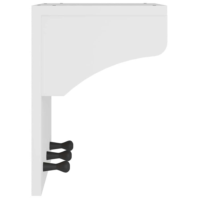 Suport pentru haine "SANDNES" alb 43x30x42 cm lemn masiv de pin - WALTI WALTI
