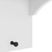 Suport pentru haine "SANDNES" alb 43x30x42 cm lemn masiv de pin - WALTI WALTI