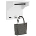 Suport pentru haine "SANDNES" alb 43x30x42 cm lemn masiv de pin - WALTI WALTI