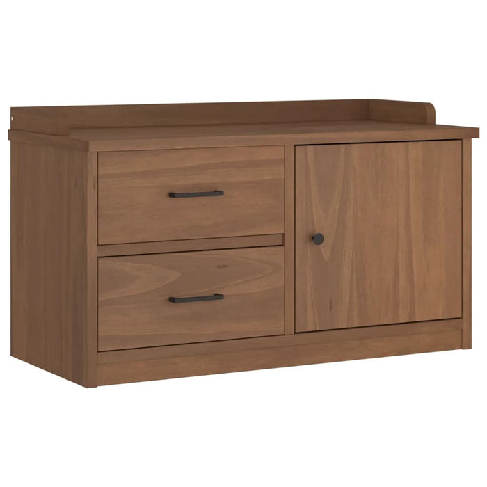 Bancă pentru hol „SANDNES” 87x40x50 cm din lemn masiv de pin - WALTI WALTI