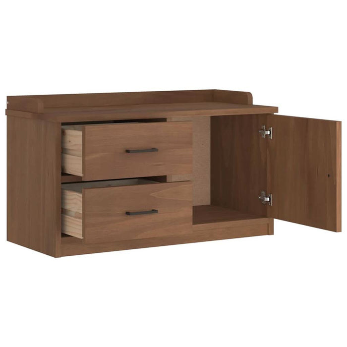 Bancă pentru hol „SANDNES” 87x40x50 cm din lemn masiv de pin - WALTI WALTI