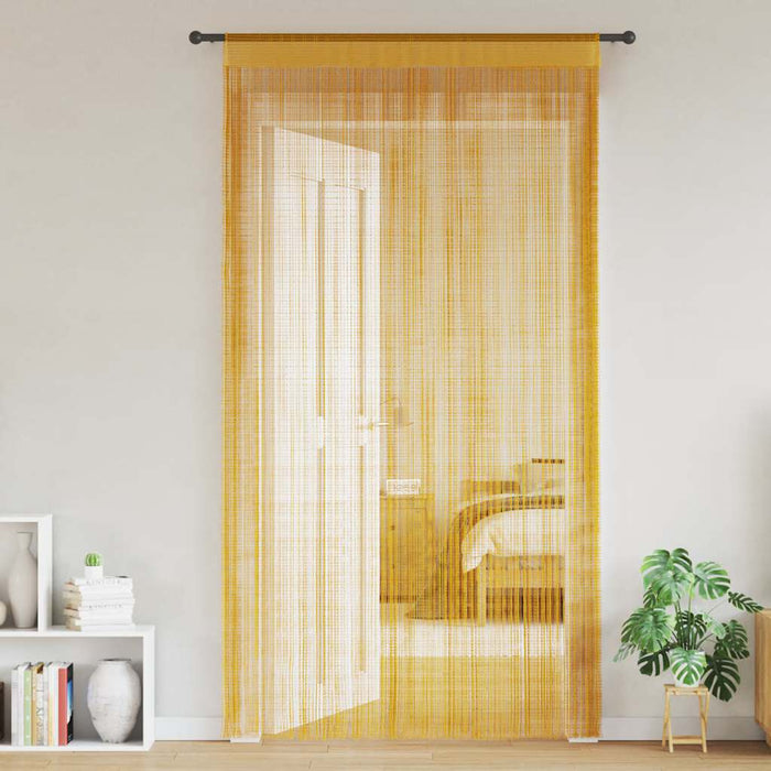 Perdele șir 2 buc Aur 140x250 cm - WALTI WALTI