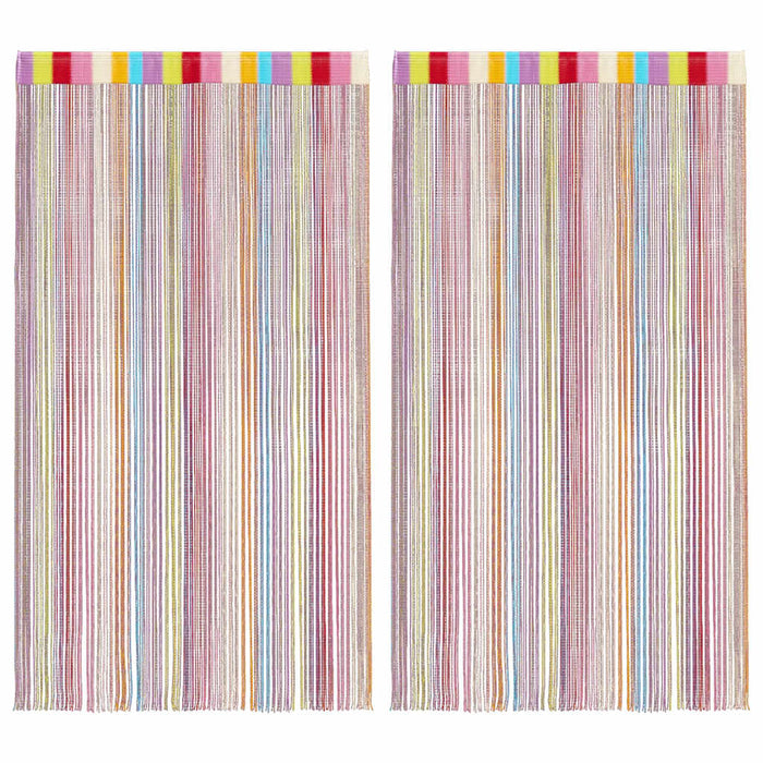 Perdele șir 2 buc Multicolor 100x250 cm - WALTI WALTI