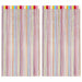 Perdele șir 2 buc Multicolor 100x250 cm - WALTI WALTI