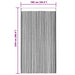 Perdele șir 2 buc Multicolor 100x250 cm - WALTI WALTI