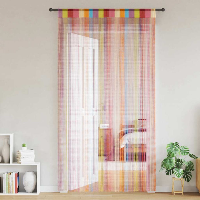 Perdele șir 2 buc Multicolor 100x250 cm - WALTI WALTI