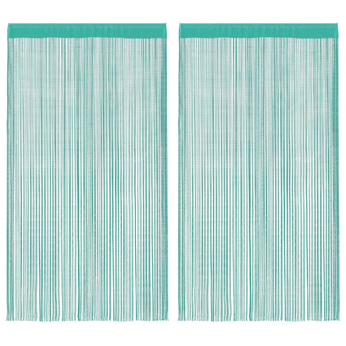 Perdele șir 2 buc Turcoaz 100x250 cm - WALTI WALTI
