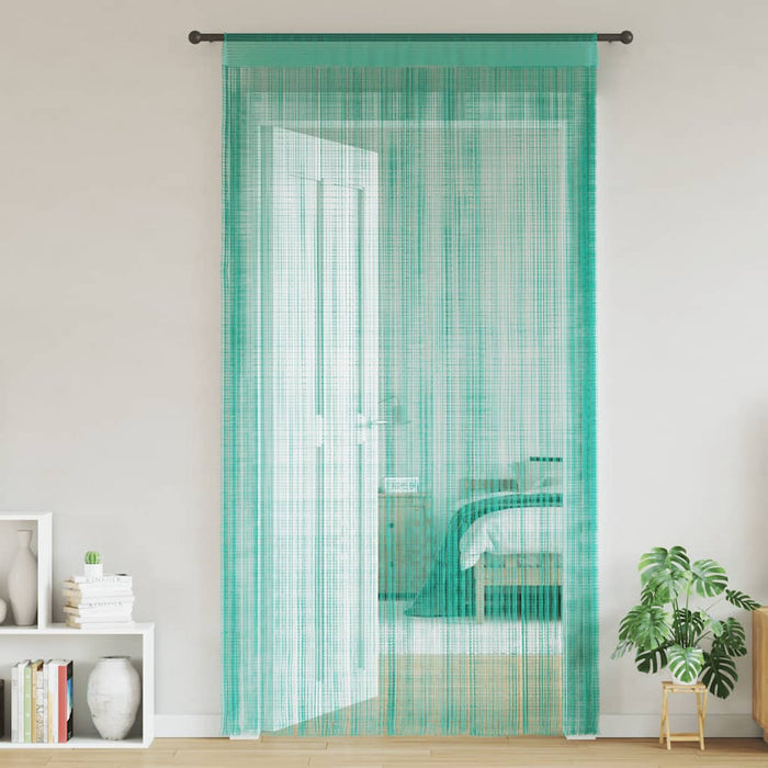 Perdele șir 2 buc Turcoaz 100x250 cm - WALTI WALTI