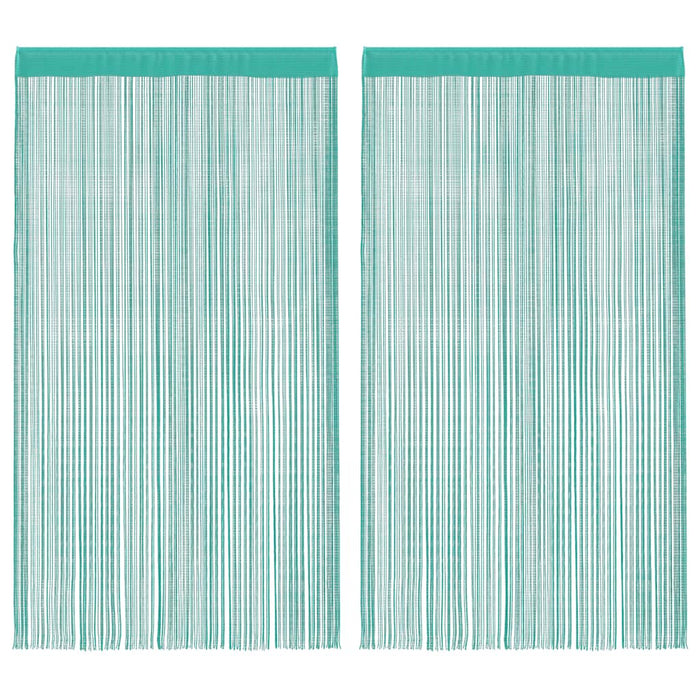 Perdele șir 2 buc Turcoaz 140x250 cm - WALTI WALTI