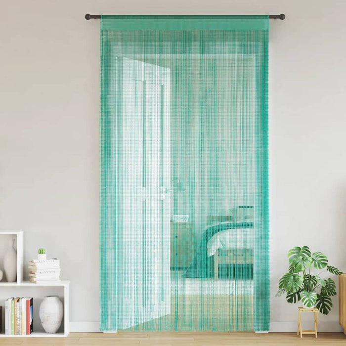 Perdele șir 2 buc Turcoaz 140x250 cm - WALTI WALTI