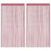 Perdele șir 2 buc Roz 140x250 cm - WALTI WALTI