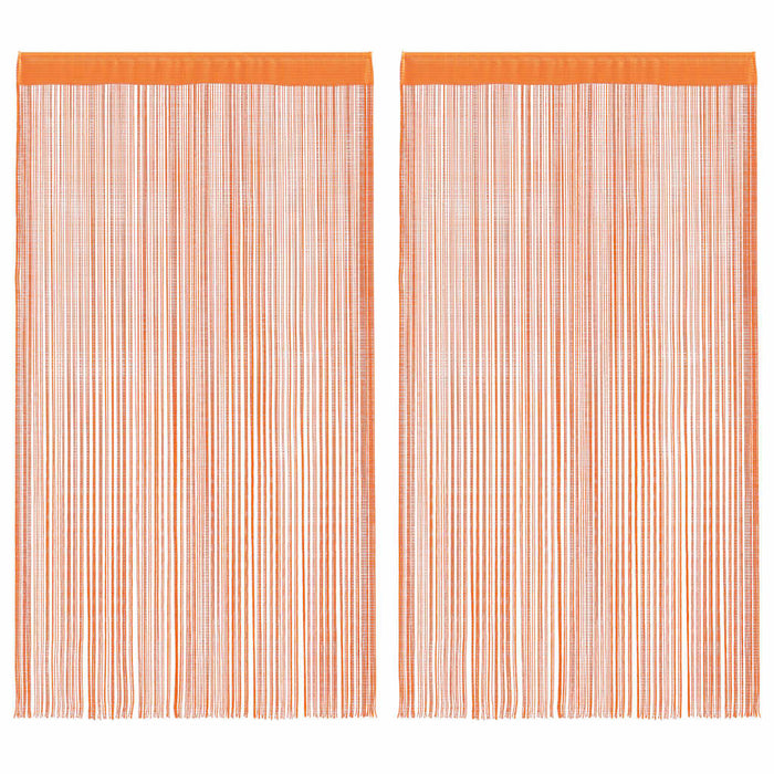 Perdele șir 2 buc Portocaliu 140x250 cm - WALTI WALTI