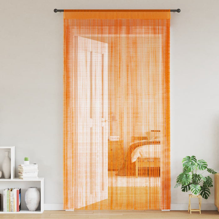 Perdele șir 2 buc Portocaliu 140x250 cm - WALTI WALTI