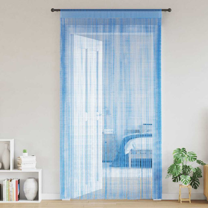 Perdele șir 2 buc Albastru deschis 100x250 cm - WALTI WALTI