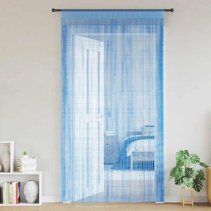 Perdele șir 2 buc Albastru deschis 140x250 cm - WALTI WALTI