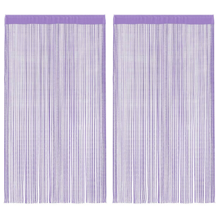 Perdele șir 2 buc Violet 100x250 cm - WALTI WALTI
