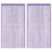 Perdele șir 2 buc Violet 140x250 cm - WALTI WALTI