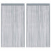 Perdele șir 2 buc Gri deschis 100x250 cm - WALTI WALTI