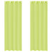 Perdele Voile cu Oelii 2 buc Verde măr 140x260 cm - WALTI WALTI