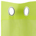 Perdele Voile cu Oelii 2 buc Verde măr 140x260 cm - WALTI WALTI