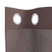 Perdele Voile cu Oeli 2 buc Maro 140x225 cm - WALTI WALTI