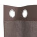 Perdele Voile cu Oelii 2 buc Maro 140x245 cm - WALTI WALTI