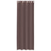 Perdele Voile cu Oelii 2 buc Maro 140x260 cm - WALTI WALTI