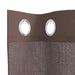 Perdele Voile cu Oelii 2 buc Maro 140x260 cm - WALTI WALTI