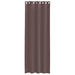 Perdele Voile cu Oelii 2 buc Maro 140x300 cm - WALTI WALTI