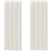 Perdele Voile cu Oelii 2 buc Crem 140x260 cm - WALTI WALTI