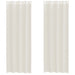 Perdele Voile cu Oelii 2 buc Crem 140x300 cm - WALTI WALTI