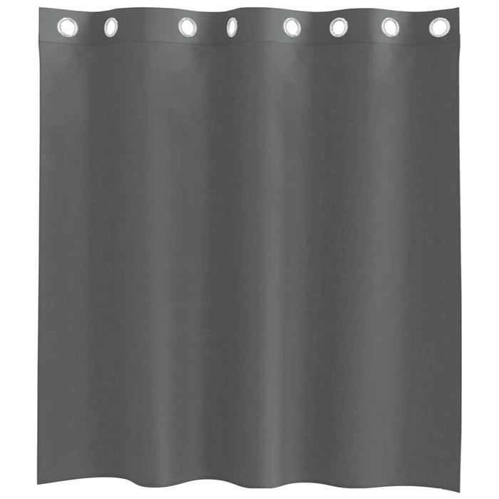 Perdele Voile cu Oelii 2 buc Gri Inchis 140x140 cm - WALTI WALTI