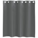Perdele Voile cu Oelii 2 buc Gri Inchis 140x140 cm - WALTI WALTI