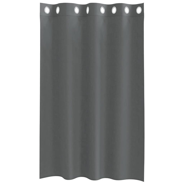 Perdele voal cu oeje 2 buc Gri închis 140x175 cm - WALTI WALTI