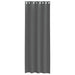 Perdele Voile cu Oelii 2 buc Gri Inchis 140x300 cm - WALTI WALTI